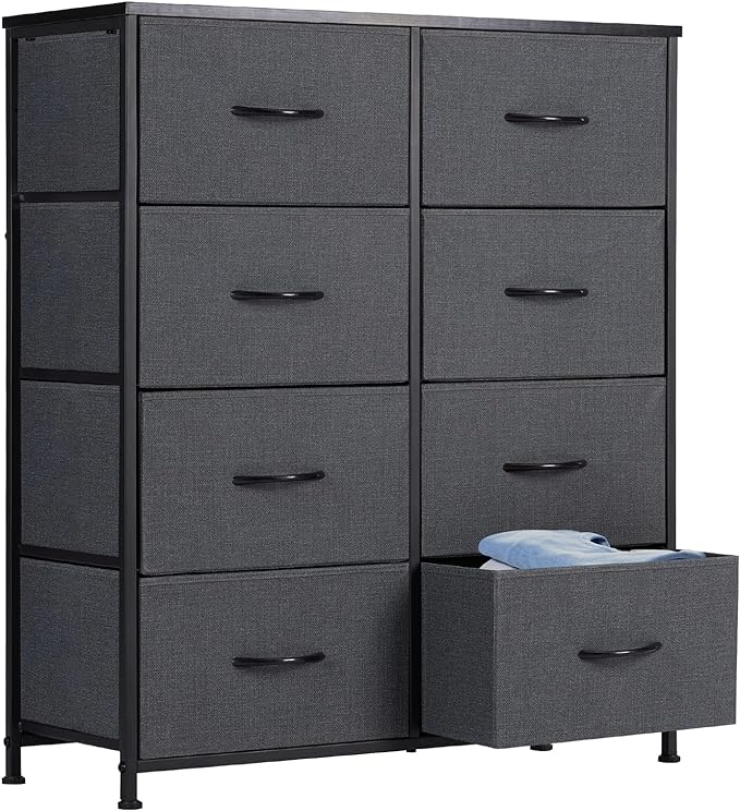 Dresser for Bedroom Drawer Organizer Storage Drawers, Fabric Storage Tower