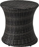 Small Side Table Patio Rattan End Table