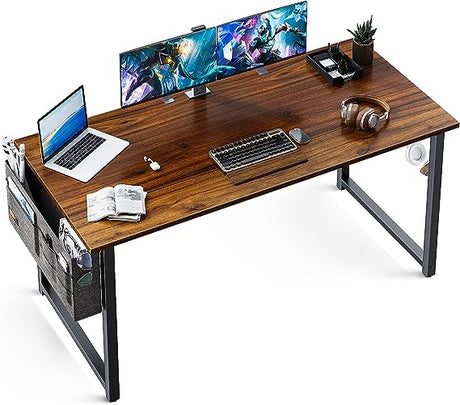 Computer Writing Desk 55 inch, Sturdy Home Office Table