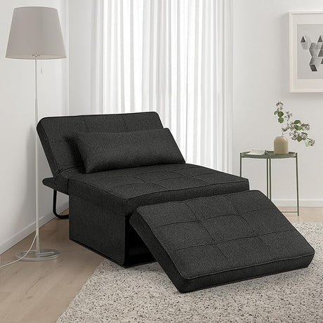 Sofa Bed Ottoman Bed Chair 4 in 1 Multi-Function Folding Sleeper