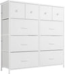 Dresser for Bedroom with 10 Drawers, Storage Drawer Organizer