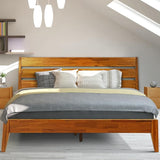 Wooden Frame with Headboard