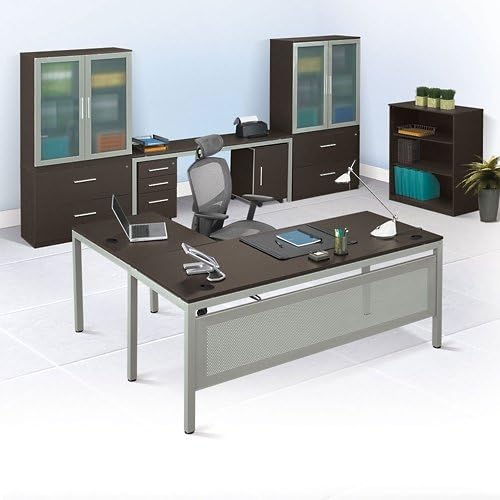 Ergonomic L-Shaped Desk for Corporate & Home Offices
