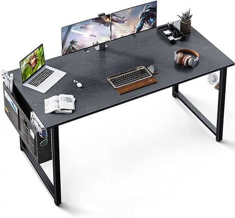 Computer Writing Desk 55 inch, Sturdy Home Office Table