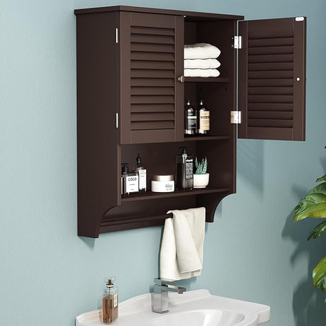 Bathroom Medicine Cabinet 23.6" L x8.9 W x29.3 H Wall Bathroom Cabinet