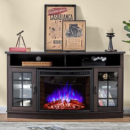 Electric Fireplace  Media Entertainment Center