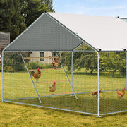 Extra-large chicken roost bar with multi-level design for exercise and comfort