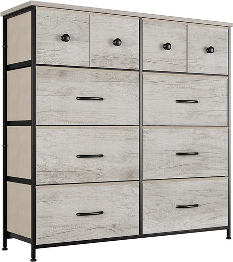 Dresser for Bedroom with 10 Drawers, Storage Drawer Organizer