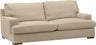 Lauren Genuine Leather Down Filled Oversized Sofa Couch