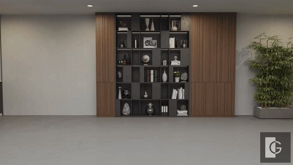 Modular Armless Chair with Down-Blend Cushions - Moisture-Repellent