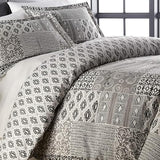 Oversized Comforter Bedding Set Down Alternative All-Season Warmth, Soft Reversible