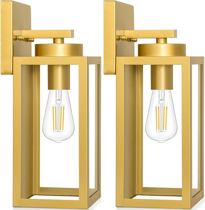 Outdoor Wall Light Fixtures, Exterior Waterproof Wall Lanterns, Porch Sconces