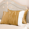 White Silk Pillowcase 2 Pack for Hair and Skin, Both Sides 23 Momme Mulberry Silk