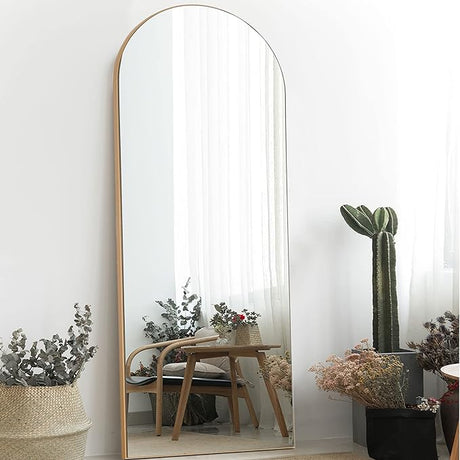 Full Length Mirror 71"x24" Floor Mirror Full Body Mirror Aluminum