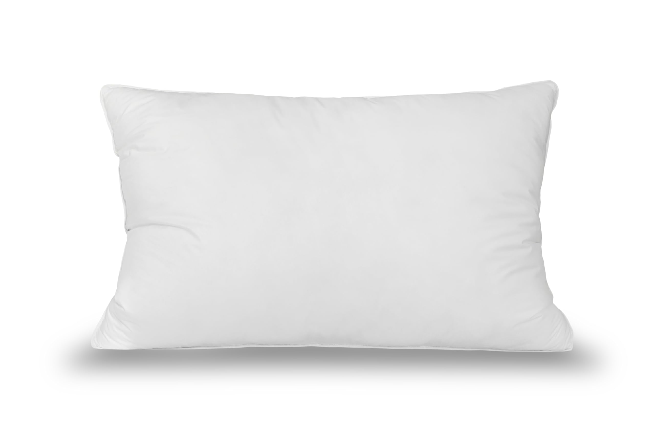 White Goose Down Pillow with Fine Cotton Shell