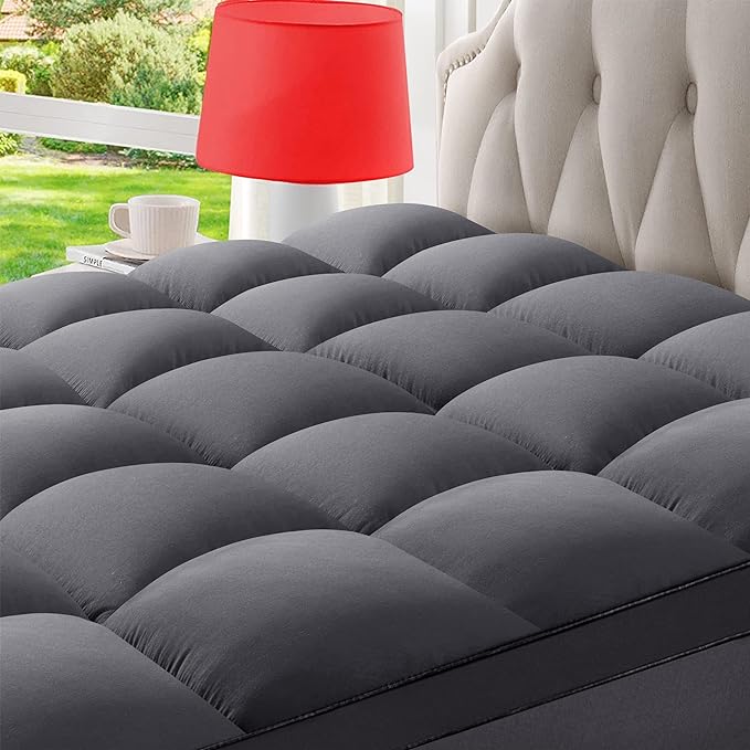 Queen Mattress Topper Pillow Top Extra Thick Cooling Mattress Pad Cover