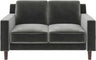 Brynn Loveseat 2 Seater Sofa, Blue Velvet