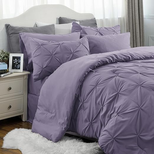 King Size Comforter Set - Bedding Set King 7 Pieces