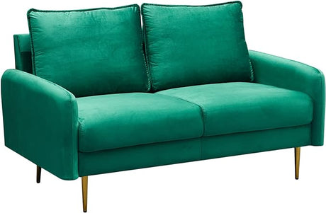 Sofa Tufted Couch with Metal Legs for Living Room