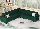 Shape Sofa Couch Oversized Convertible Sectional Sofa Couch