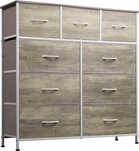 9-Drawer Dresser, Fabric Storage Tower for Bedroom, Hallway, Entryway, Closet, Tall