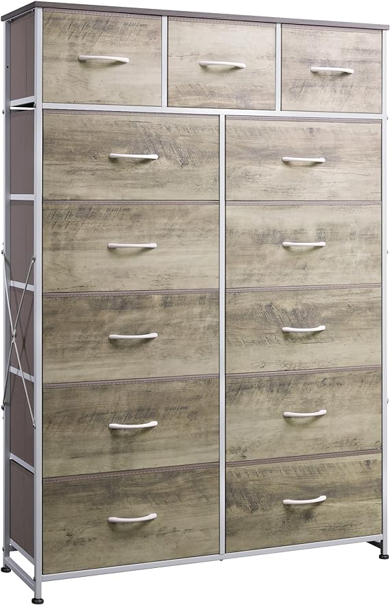 Tall Dresser for Bedroom with 13 Drawers