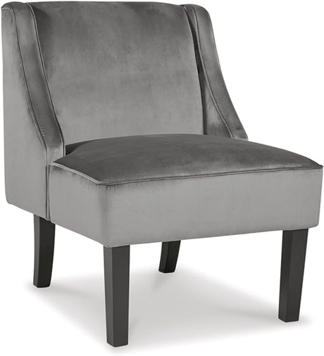 Janesley Modern Wingback Accent Chair, Beige