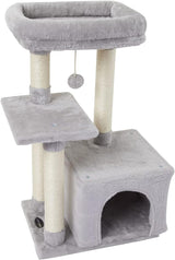 Cute Cat Tree Kitten Cat Tower for Indoor Cat Condo Sisal Scratching