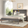 Queen Platform Bed with Headboard