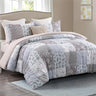 3-Piece Queen Comforter Set, Soft Reversible Full Size Bedding Comforter Sets