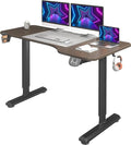 Electric Adjustable Height Standing Desk 63 x 30 Inches Large Sit Stand Up Desk
