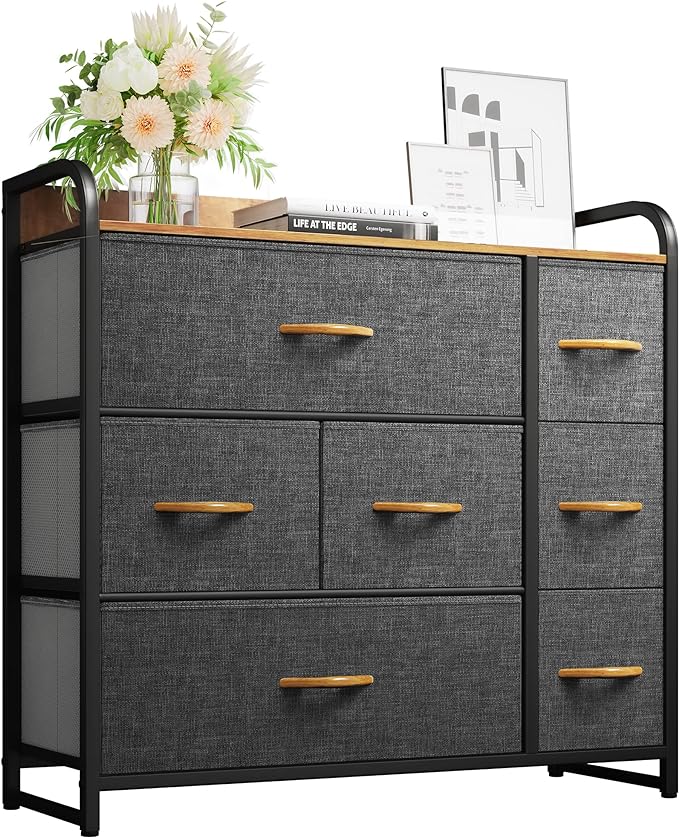 7 Drawers - Storage Tower Organizer Unit for Bedroom