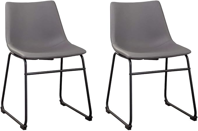 Centiar Mid Century Dining Room Bucket Chair, 2 Count