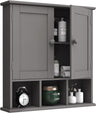 Bathroom Cabinet,Bathroom Wall Cabinet with 2 Door Adjustable Shelves