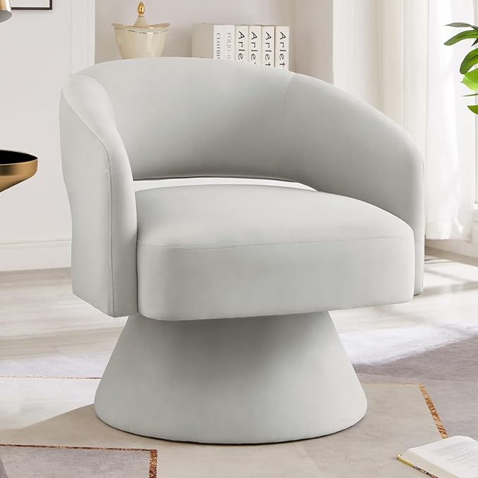 Modern 360 Degree Swivel Accent Chair Armchair