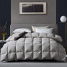 Luxurious Goose Feathers Down Comforter Dark Grey Thickened