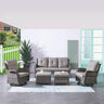 Patio Furniture 5 Pieces Outdoor Furniture Set Wicker Outdoor Sectional Couch with Patio