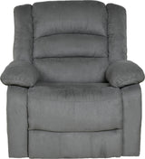 Grey Realtree Camo Recliner with Vibration Massage and Lumbar Heat