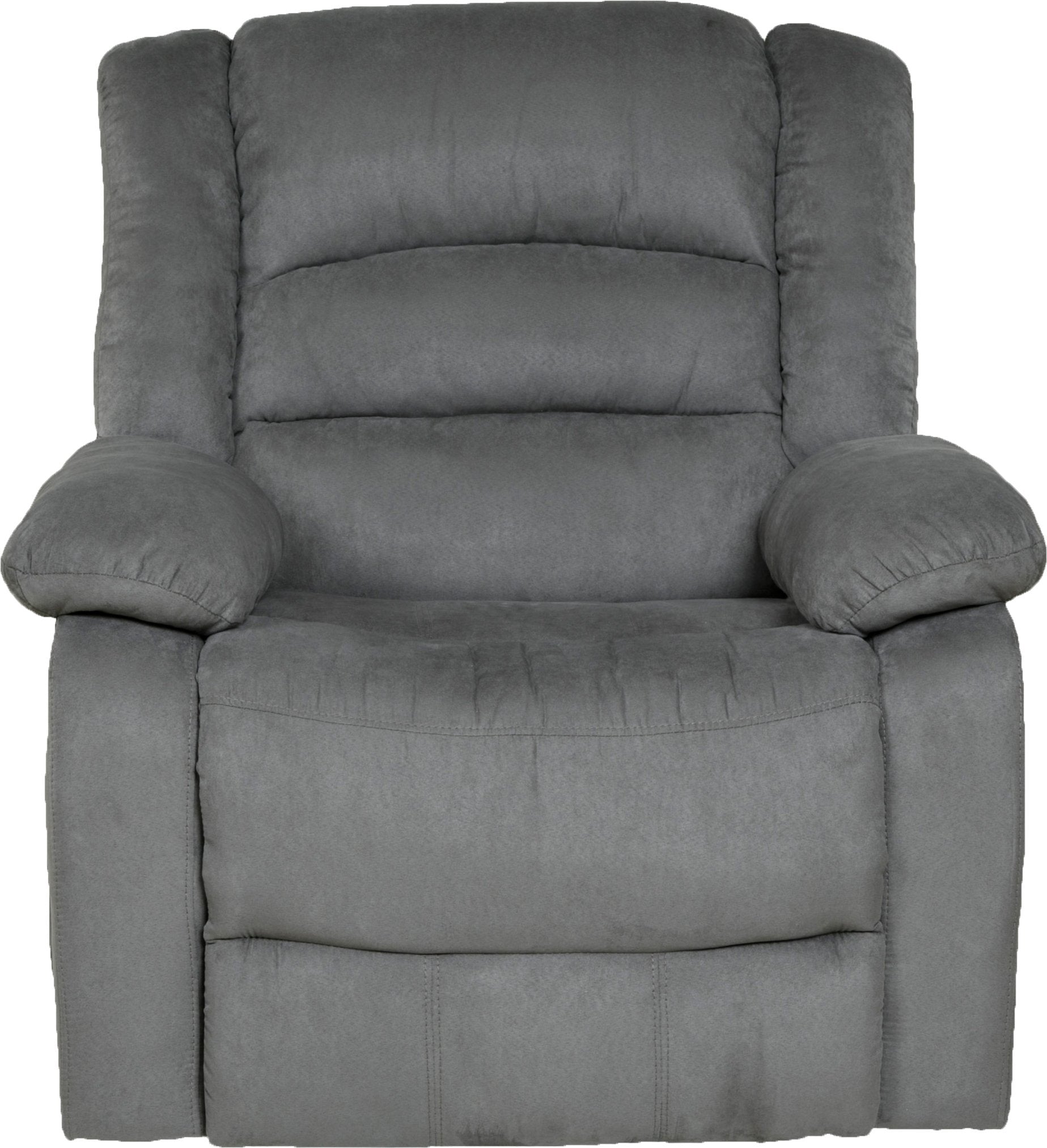 Grey Realtree Camo Recliner with Vibration Massage and Lumbar Heat