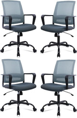 Ergonomic Rolling Mesh Desk Chair with Executive Lumbar Support