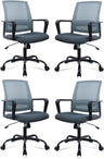 Ergonomic Rolling Mesh Desk Chair with Executive Lumbar Support