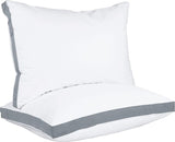 Bed Pillows for Sleeping Standard Size (White), Set