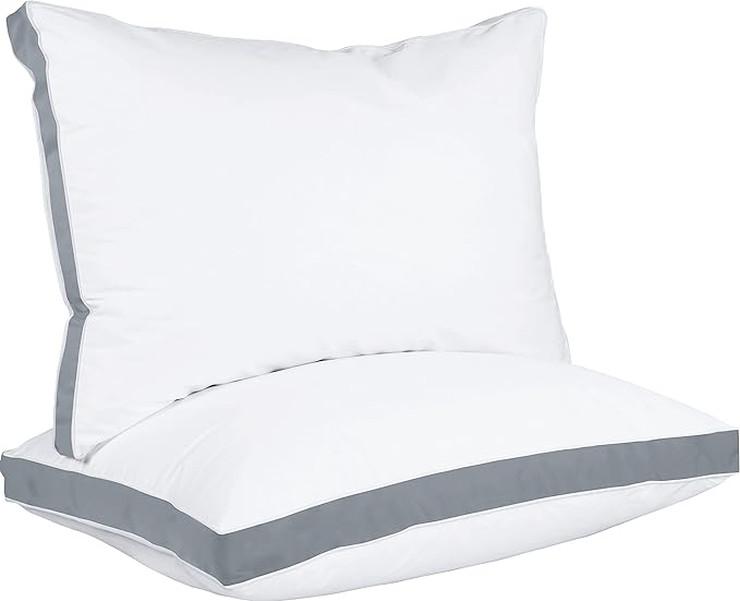 Bed Pillows for Sleeping Standard Size (White), Set