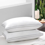 Bed Pillows for Sleeping 2 Pack - Luxury Plush Down Pillows