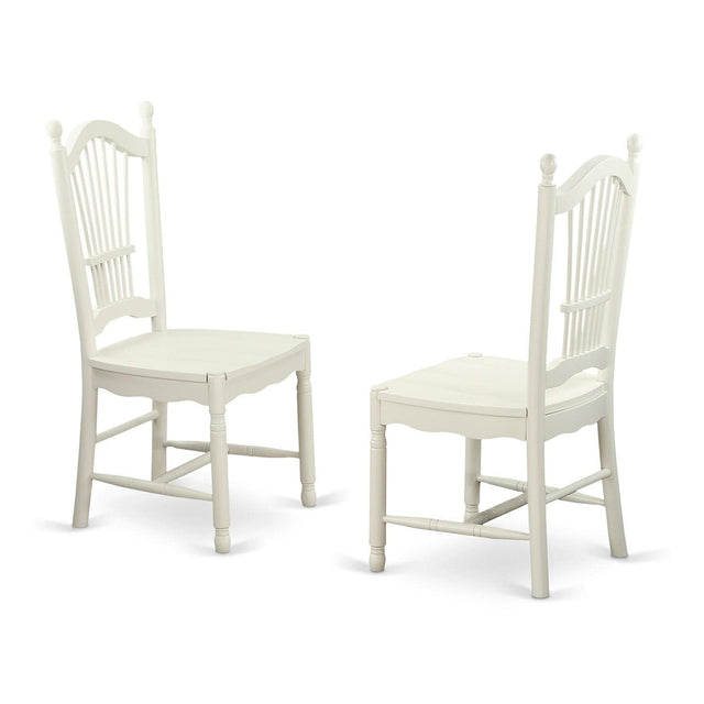 High-back dining chairs with ergonomic design.