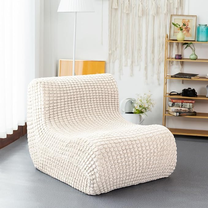 Single Seated Foam Sofa Armless Floor Sofa
