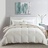 Feather Down Comforter King Size - 650 Fill Power Medium Warm 100% Organic Cotton