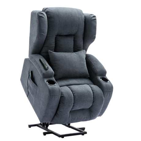 LiftNova Power Lift Recliner Chair with Massage and Heat