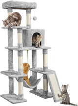 Cat Tree Cat Tower 63 Inches Multi Level Cat