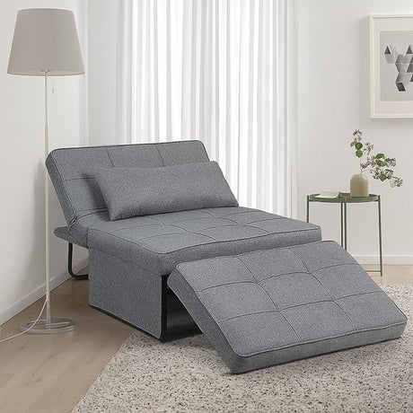 Sofa Bed Ottoman Bed Chair 4 in 1 Multi-Function Folding Sleeper